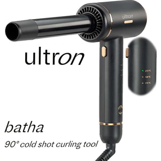 Sibel Ultron Batha 90 מסלסל שיער ברזל Cold Shot Ø 25 מ"מ 