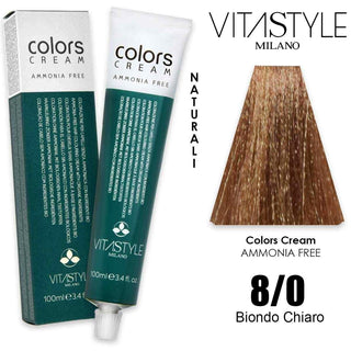 Vitastyle Colors קרם ללא אמוניה 100 מ"ל 8.0 