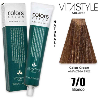 Vitastyle Colors קרם ללא אמוניה 100 מ"ל 7.0 