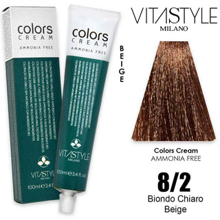 Vitastyle Colors קרמה ללא אמוניה 100 מ"ל 8.2 