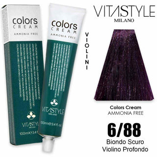 Vitastyle Colors Crema Senza Ammoniaca 6.88 100 ml — Colorante per capelli
