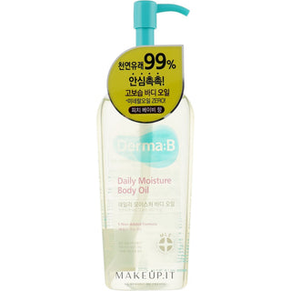 Derma:B Hydratační tělový olej na každodenní použití 200 ml 