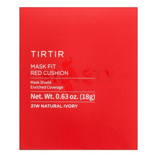 TIRTIR מסכת פיט רד קושן 21W שנהב טבעי 18 גרם 