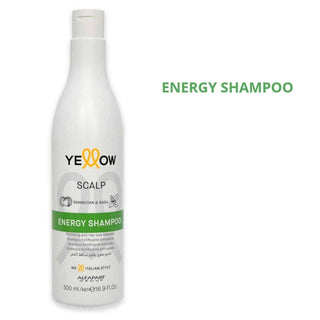 Alfaparf Milano Shampoo Energetico Cuoio Capelluto Giallo 500 ml — Shampoo