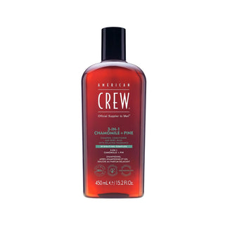 American Crew 3 i 1 Kamille + Fyr 450 ml 