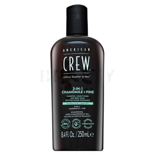 American Crew 3 in 1 Camomilla Pino 250 ml — Shampoo doccia
