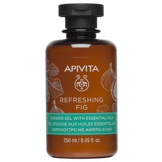 Apivita 无花果清爽沐浴露，含精油 250 毫升 