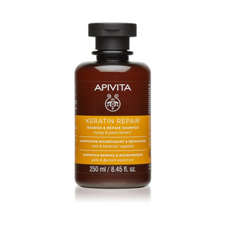 Apivita Keratin Repair Shampoo Nærende og Reparerende 250 ml 