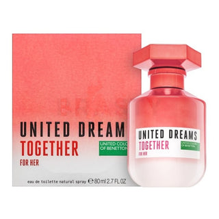 Benetton ユナイテッド ドリームズ トゥゲザー フォーハー EDT W 80ml