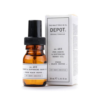 Depot No. 403 Olio Pre-Rasatura Fresh Black Pepper 30 ml — Olio pre-rasatura