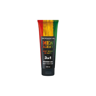 Dermacol Men Agent Don't Worry Be Happy Gel Doccia 3 in 1 250 ml — Gel doccia