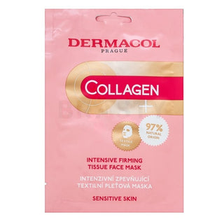 Dermacol Maschera viso rassodante Collagen+ Tissue — Maschera viso in tessuto