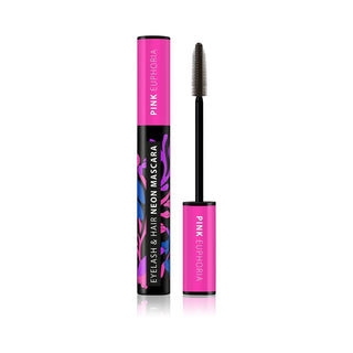 Dermacol Máscara Neon para Pestanas e Cabelo Pink Euphoria 9 ml 