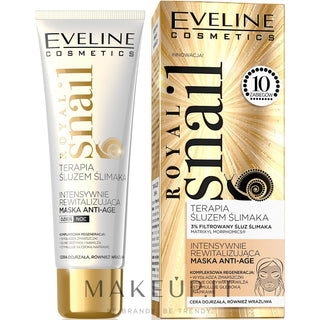 Eveline cosmetics Royal Snail Maschera Anti-Età Intensamente Rivitalizzante 50 ml — Maschera viso