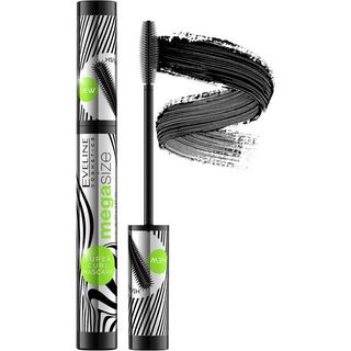 Máscara Eveline Mega Size Super Curl 10 ml 