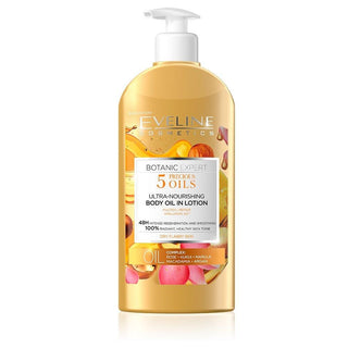 Eveline Botanic Expert 5 Oils Aceite Corporal Ultra-Nutritivo en Loción 350 ml 