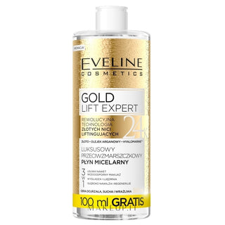 Eveline Gold Lift Expert Agua Micelar Anti-edad 500 ml 