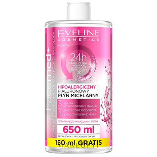Eveline FaceMed+ Agua Micelar Limpiadora 650 ml 