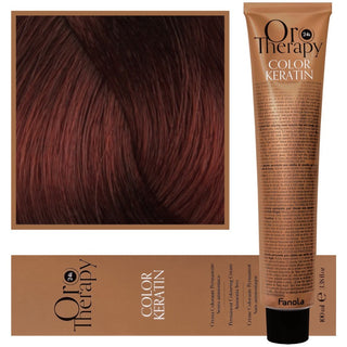 Fanola Oro Therapy Color Keratin Oil Pure 6.46 100 ml — Olio capelli
