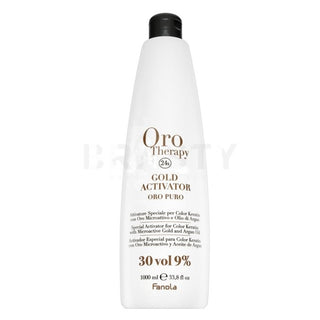 Fanola Oro Therapy Attivatore Oro 24k Oro Puro 9% 30 Vol. 1000 ml — Attivatore