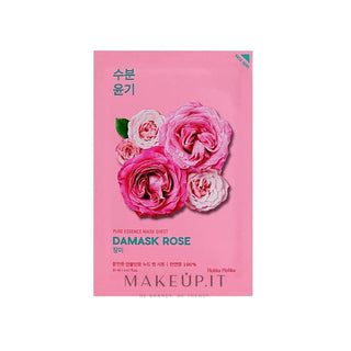 布製マスク Holika Holika ピュアエッセンス ダマスクローズ 23g