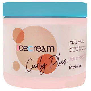 Inebrya Ice Cream Curly Plus Maschera Ricci 500 ml — Maschera per capelli