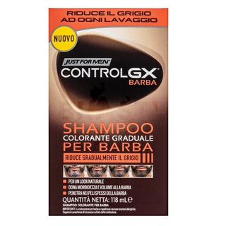 Just For Men Control GX Shampoo per barba 118 ml — Shampoo per barba