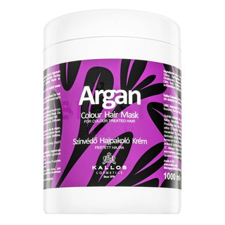 Máscara de cabelo colorida com argão Kallos 1000 ml 