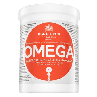 Hårmaske Kallos Omega Rich Repair 1000 ml 