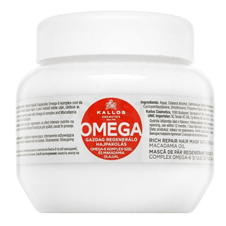 Hårmaske Kallos Omega Rich Repair 275 ml 