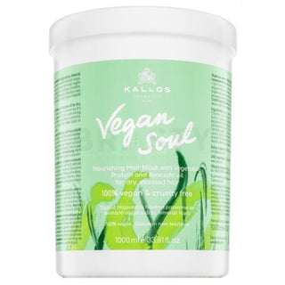 Kallos Vegan Soul Maschera nutriente 1000 ml — Maschera per capelli