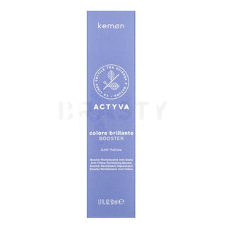 Kemon Actyva Colore Brillante Anti-Yellow Booster 50 ml — Trattamento capelli