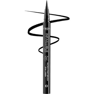 L'Oréal Paris Infaillible Grip 36H Micro-Fine Brush 01 Obsidian Black 0,4 g — Eyeliner