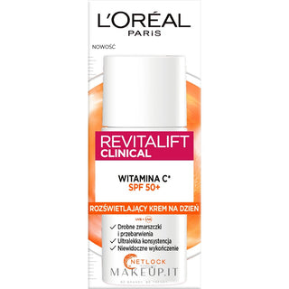L´Oréal Paris Revitalift Clinical Rozjasňující hydratační krém s vitamínem C SPF 50+ 50 ml 