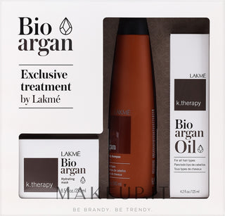 Lakmé K.Therapy Bio Argan Consumer Pack — Set capelli