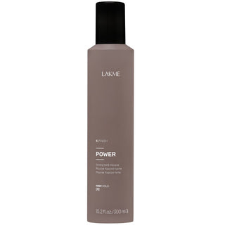 Lakmé K.Finish Power Mousse tenuta forte 300 ml — Mousse capelli