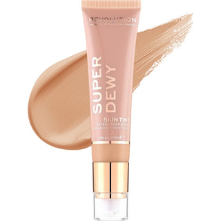 Makeup Revolution Super Dewy Skin Tint Moisturizer Médio Claro 55 ml 