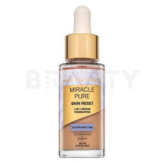Base de maquillaje Max Factor Miracle Pure Skin Reset 2in1 Serum 30-40 de claro a claro 30 ml 