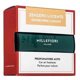 Millefiori Milano Icon Ambientador para coche Zenzero Lucente 