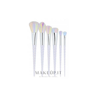 Conjunto de pincéis de maquilhagem MIMO Unicorn Pastel 6 peças 