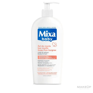 Mixa Sanftes Baby-Shampoo und Duschgel 2 in 1 400 ml 