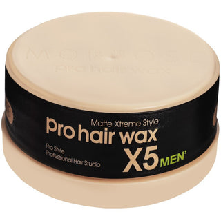 Morfose Pro Hair Wax X5 Men Matte Xtreme Style 150 ml — Cera capelli