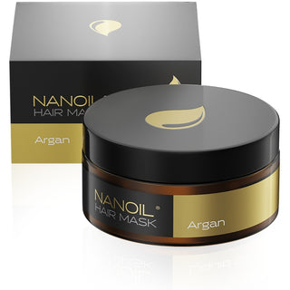 Nanoil Maschera Capelli Argan 300 ml — Maschera capelli
