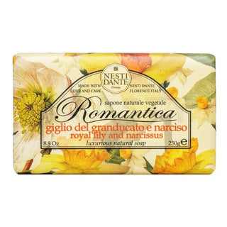 Nesti Dante Romantica Jabón Natural Lirio y Narciso 250 g 