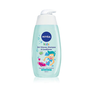 Nivea Kids 3v1 Doccia & Shampoo & Balsamo Bambino 500 ml — Detergente 3 in 1