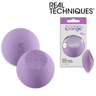 Real Techniques Sponge+ Esponja Miracle Skincare 