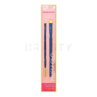 Real Techniques Prism Glo Eyeshadow + Brow Duo Set de brochas para ojos 
