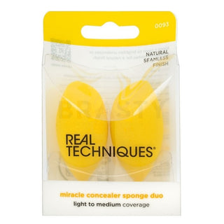Real Techniques Duo di spugne correttore Miracle — Set spugne correttore