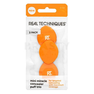 Real Techniques מיני מירקל קונסילר פאף טריו 