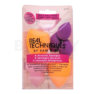 Real Techniques Miracle Sponges Set de 6 piezas 